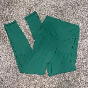 Kelly Green Aerie Real Me Xtra 7/8 Hi Rise Leggings